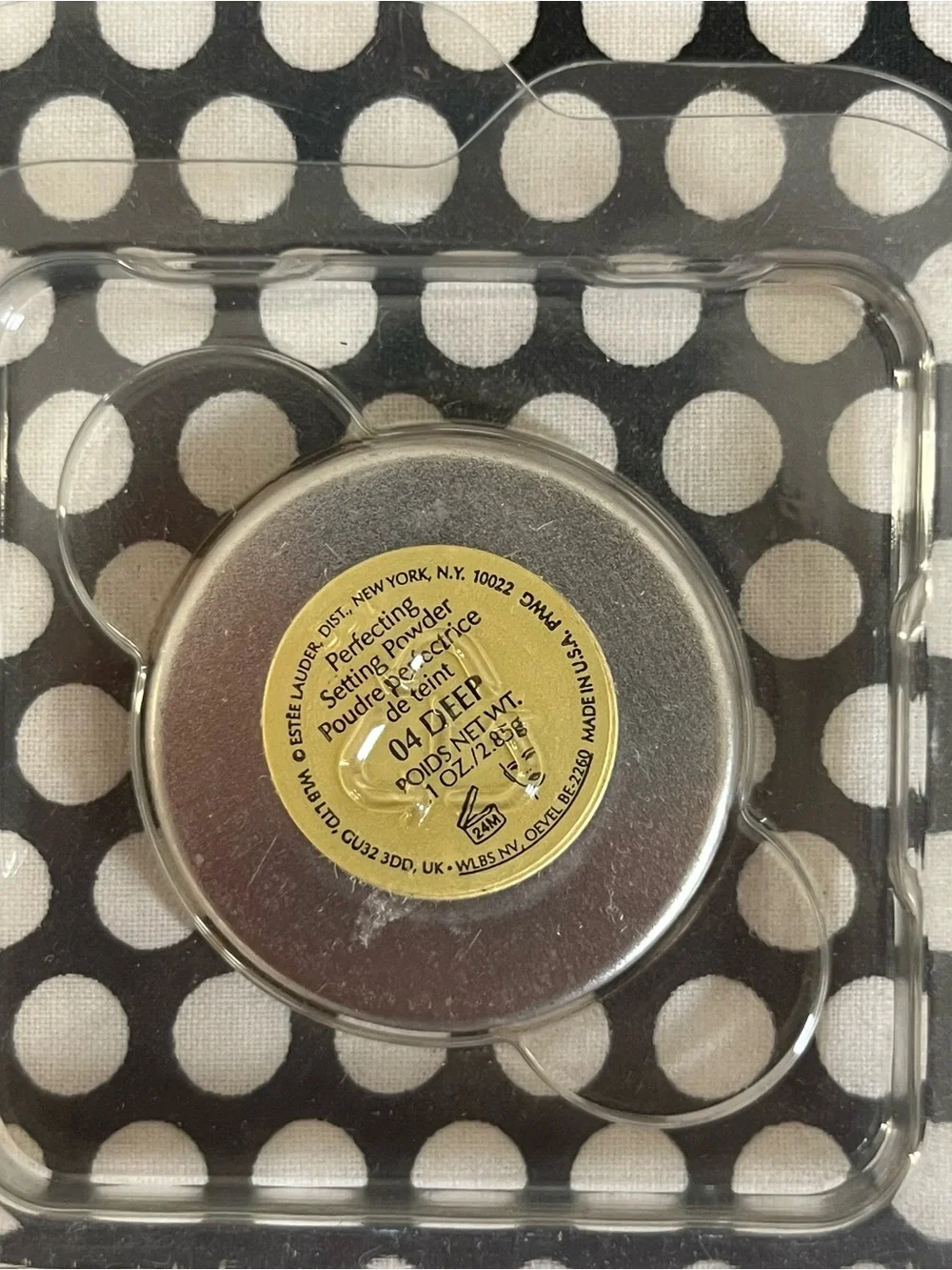 Estée Lauder Perfecting Setting Powder 04 Deep Deluxe Sample